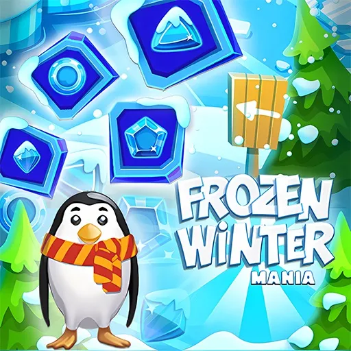 Gefrorene Wintermanie