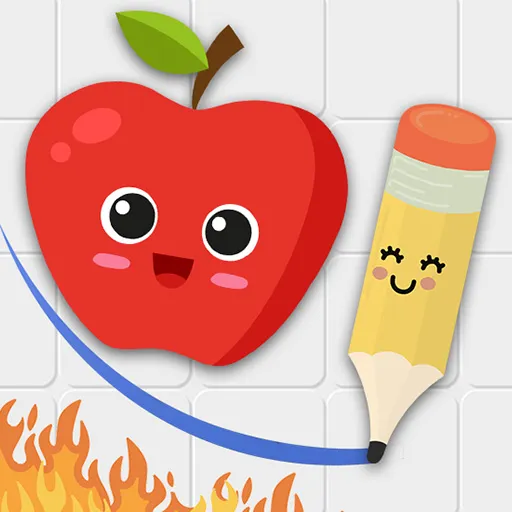 Fruit Escape: Dessiner la ligne
