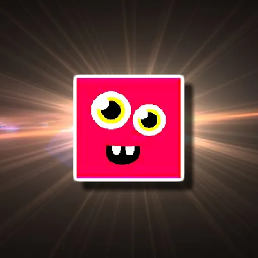 Funkige Würfel-Monster