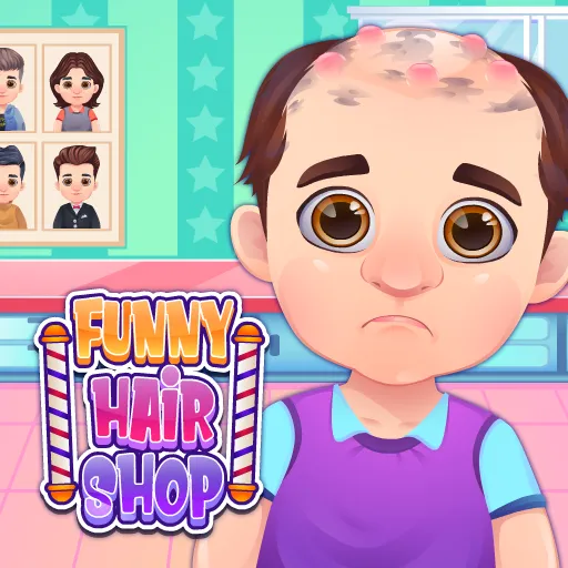 Salon de coiffure amusant