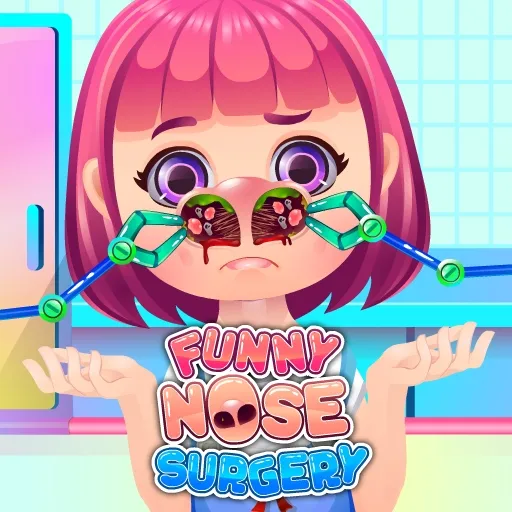 Chirurgie du nez drôle