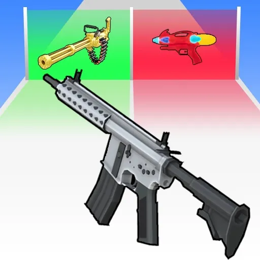 Holen Sie sich eine coole Waffe!