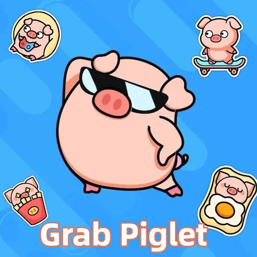 Grabbing Piglet