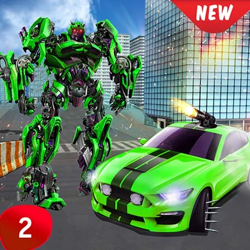 Juego 3D de Grand Robot Car Transform