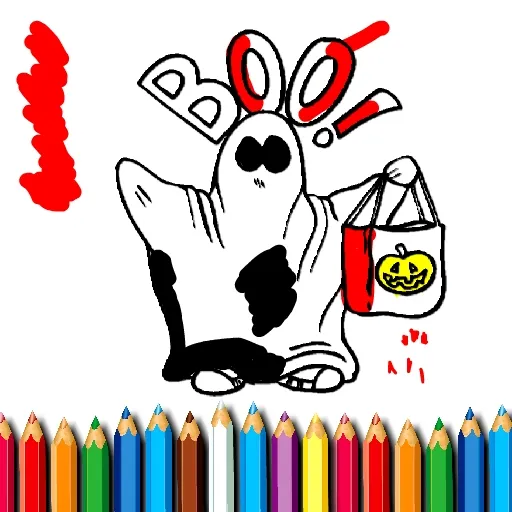 Libro de colorear de Halloween