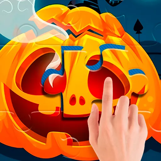 Halloween-Puzzle-Spiel