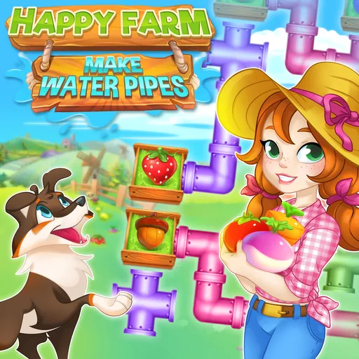 Granja feliz hacer tuberías de agua
