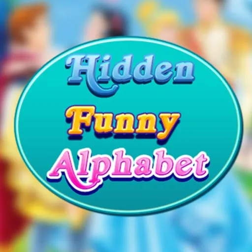 Verstecktes lustiges Alphabet