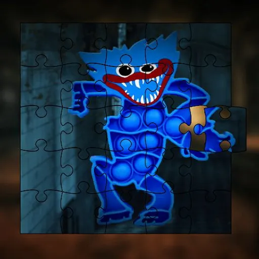 Huggy Wuggy Pop It Puzzle