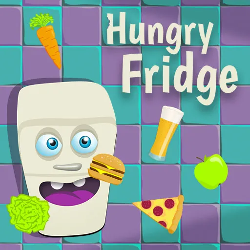 Hungriger Kühlschrank