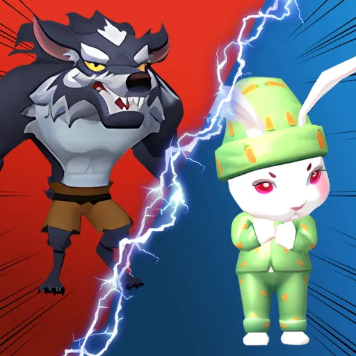 Juego de Defensa de Lobo Cazado