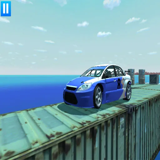 Simulateur de voiture de sport impossible 3D