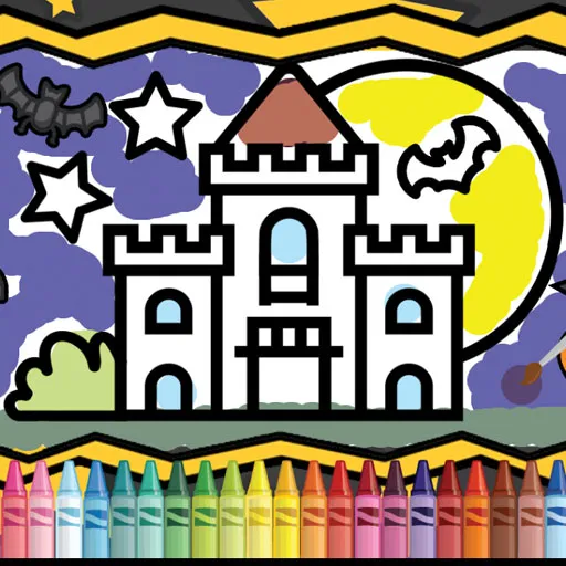 Niños Pintar Halloween