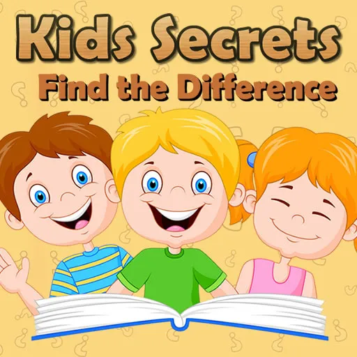 Encuentra la diferencia, secretos de niños