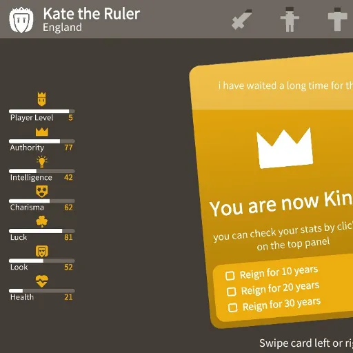 Decisiones de la tarjeta de los reyes
