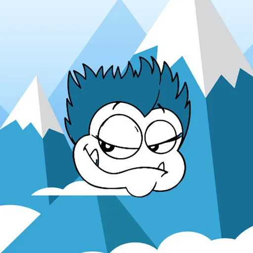 Petit Yéti à colorier