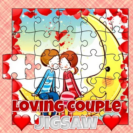 Verliebtes Paar Puzzle