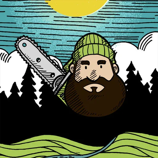 Lumberjack Malen