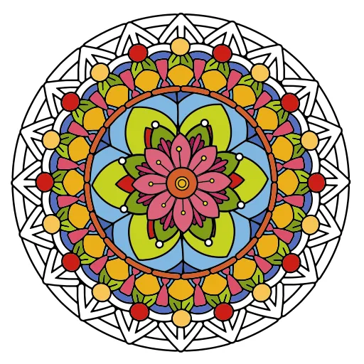 Mandala-Malbuch