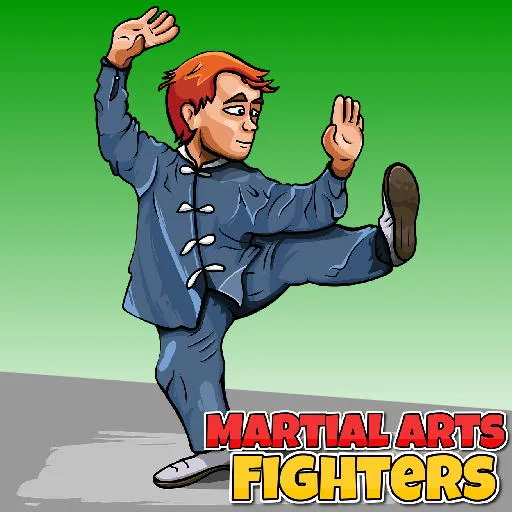 Luchadores de Artes Marciales