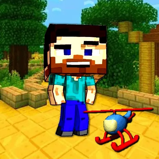 Aventure en hélicoptère Mineblock