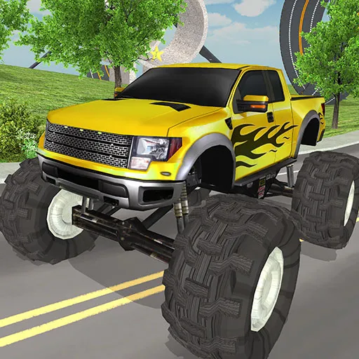 monster truck rijsimulator game