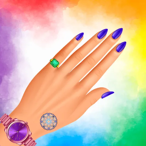 Conception d'art des ongles