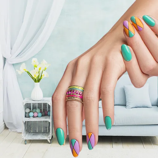 Puzzle d'art des ongles