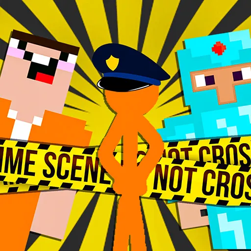 Noob contre Pro contre Stickman Jailbreak