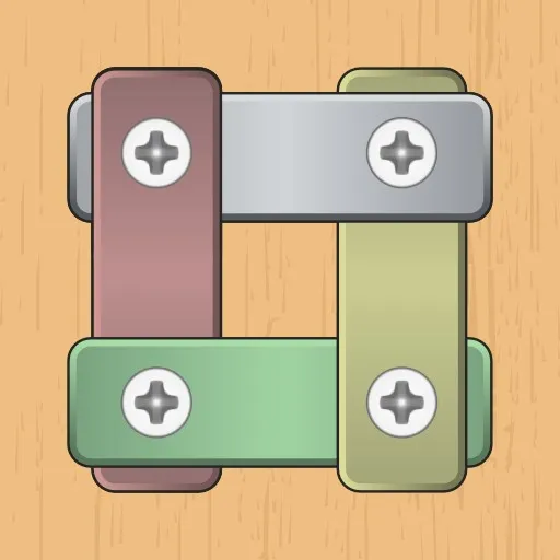 Puzzle de tornillos y tuercas