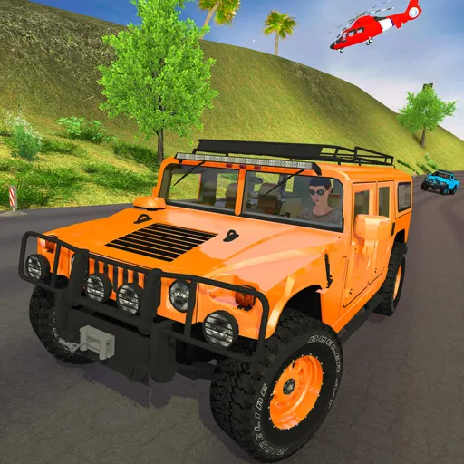 Offraod SUV Stunt Jeep Fahren 4x4