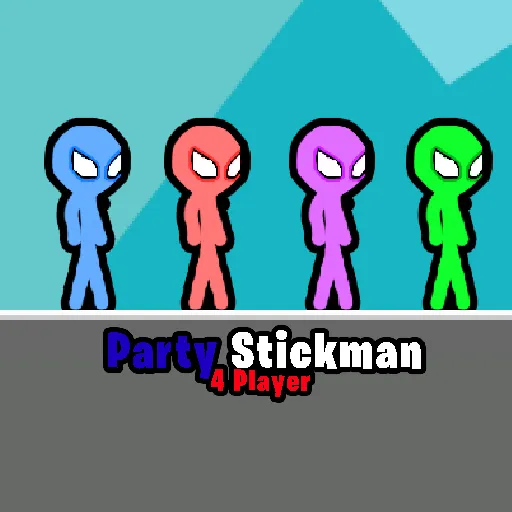 Party Stickman 4-Spieler