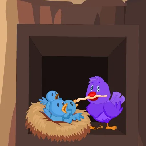 Rescate de pájaro rosa