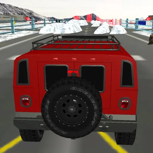 Simulateur de Jeep avec Chasse-neige