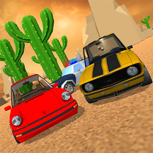 Simulateur de poursuite de voiture de police