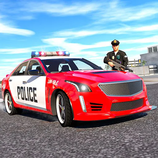 Simulateur de voiture de police réel