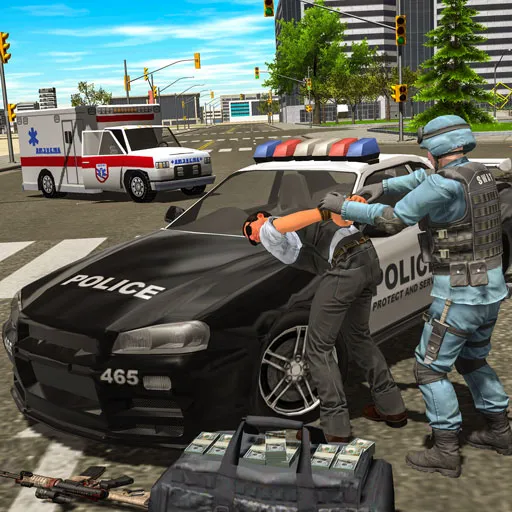 Simulateur de conducteur de police