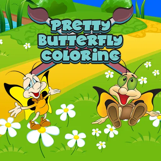 Joli coloriage de papillon