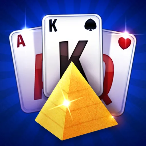 Pyramid Solitaire Blauw