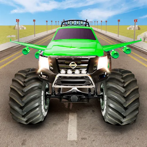 Simulateur de camion volant réel 3D