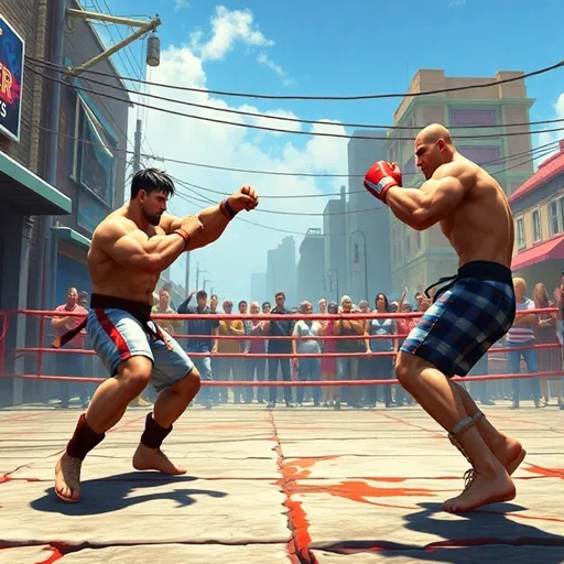 Echte Street Fighter 3D