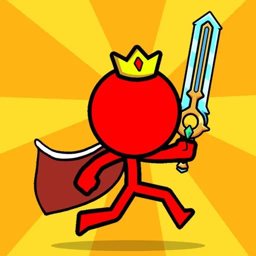 Roter Stickmann: Kampf-Stick