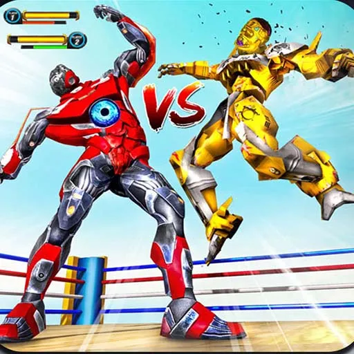 Roboter-Ring-Kampf-Wrestling-Spiele