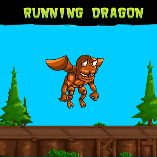 Laufender Drache
