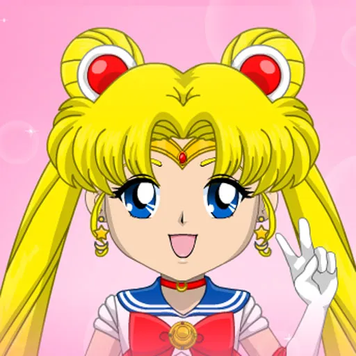 Creador de avatares de las Sailor Scouts