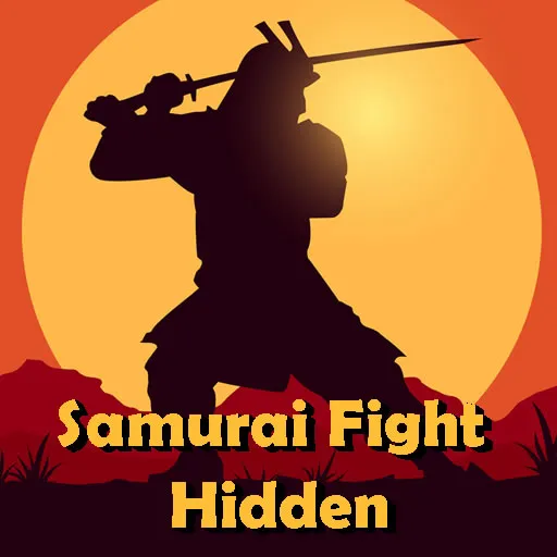 Samurai-Kampf versteckt