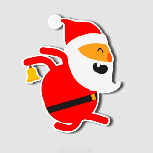 La course du Père Noël