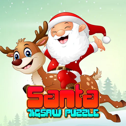Juego de Rompecabezas de Santa