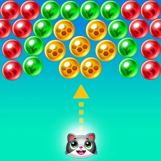 Rette die Katzen - Bubble Shooter