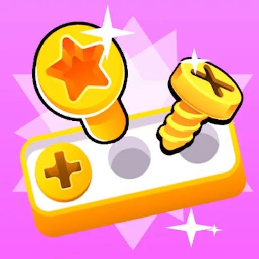 ¡Destornillador fuera de Jam! - Tornillos de colores a juego